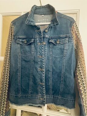 Bianco Denim Jacket, Size M